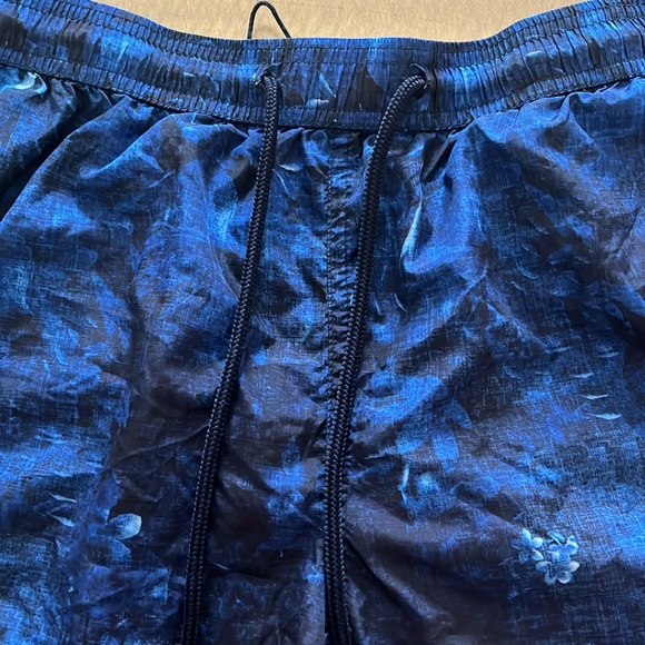 Blue Jared Lang Swim Trunks - Picture 3 of 5